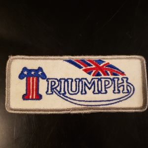 Classic Triumph logo patch